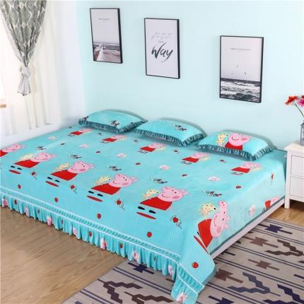 91家纺网 家纺一手货源 找家纺 （总）冬然 2020新款水晶绒榻榻米床盖炕盖