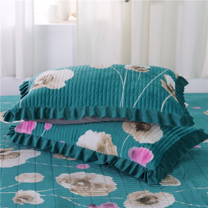 91家纺网 家纺一手货源 找家纺 （总）冬然 2020新款水晶绒榻榻米床盖炕盖