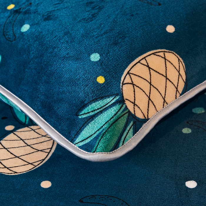 91家纺网 家纺一手货源 找家纺 （总） 迷仙巢 2020新款牛奶金貂绒四件套