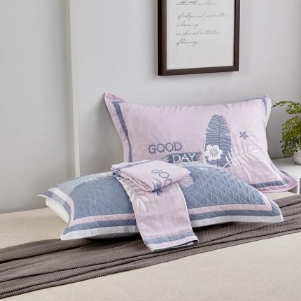 91家纺网 家纺一手货源 找家纺 （总）朴尔 2020新款彩色糖果纯棉三层纱布枕巾