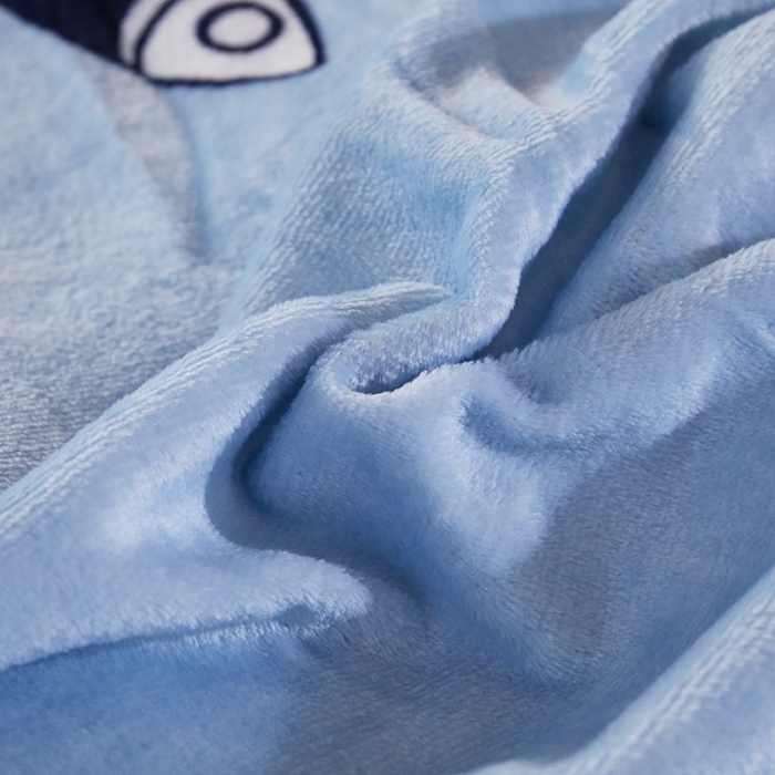 91家纺网 家纺一手货源 找家纺 迷仙巢 2020新款160克法莱绒印花四件套 多鱼