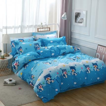 91家纺网 家纺一手货源 找家纺 （总）新款12868全棉学生宿舍三件套卡通纯棉四件套