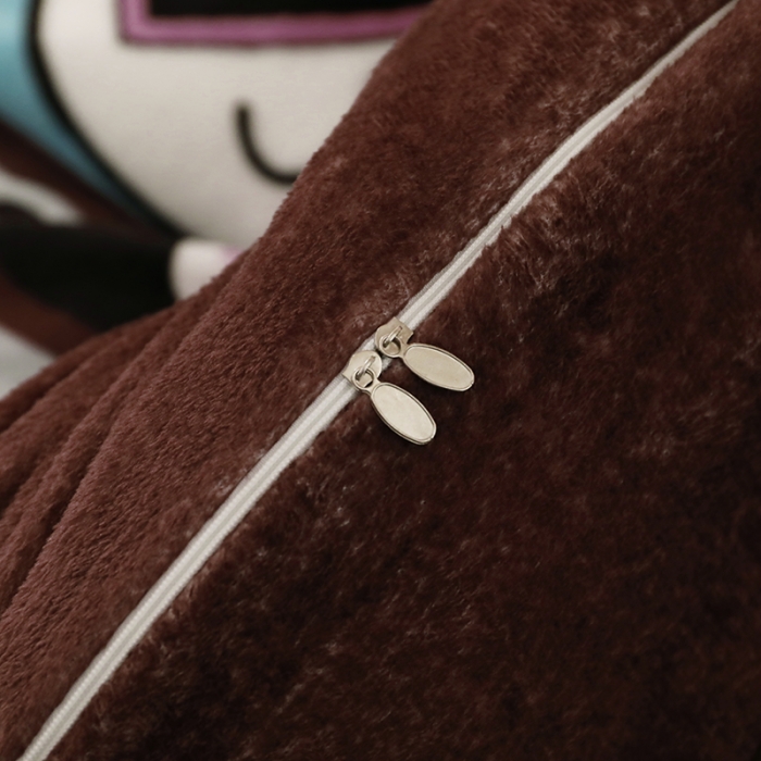 91家纺网 家纺一手货源 找家纺 迷仙巢 2020新款160克法莱绒印花四件套 可爱兔