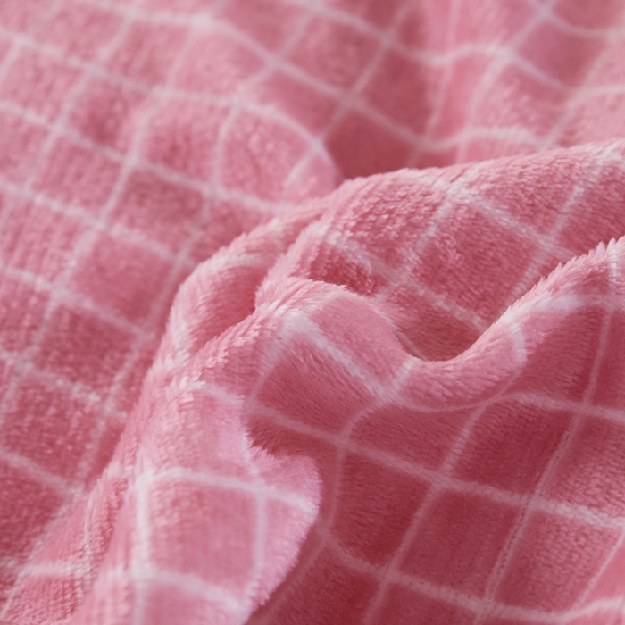 91家纺网 家纺一手货源 找家纺 迷仙巢 2020新款160克法莱绒印花四件套 快乐熊