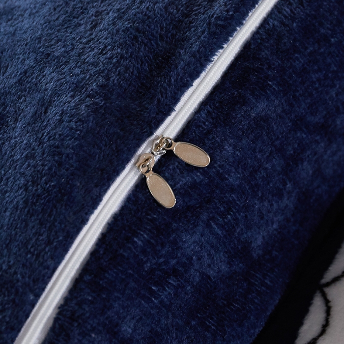 91家纺网 家纺一手货源 找家纺 迷仙巢 2020新款160克法莱绒印花四件套 淘气猫