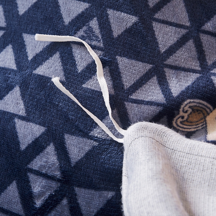 91家纺网 家纺一手货源 找家纺 迷仙巢 2020新款牛奶金貂绒四件套 典雅