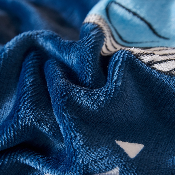 91家纺网 家纺一手货源 找家纺 迷仙巢 2020新款牛奶金貂绒四件套 海洋