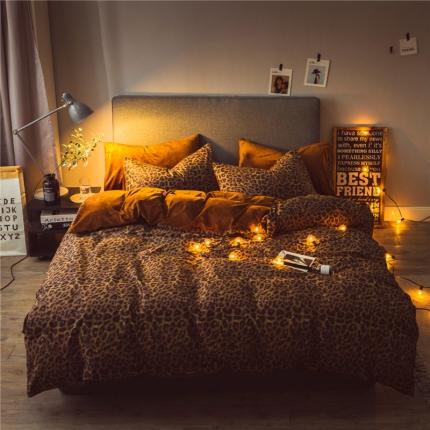 91家纺网 家纺一手货源 找家纺 （总）艾佳 2025新款全棉棉加绒男士风宝宝水晶绒四件套