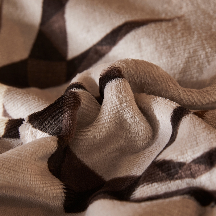 91家纺网 家纺一手货源 找家纺 迷仙巢 2020新款牛奶金貂绒四件套 麋鹿