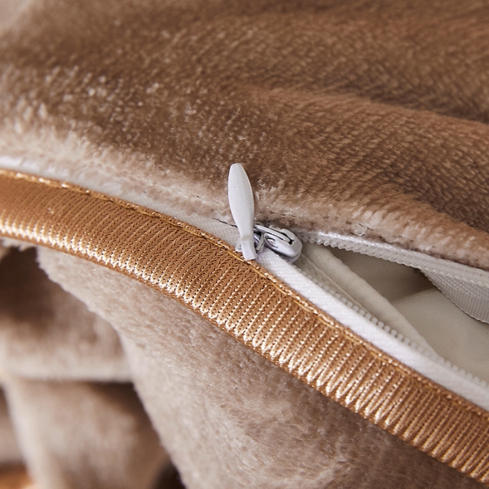 91家纺网 家纺一手货源 找家纺 迷仙巢 2020新款牛奶金貂绒四件套 麋鹿