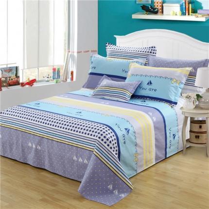 91家纺网 家纺一手货源 找家纺 （总） 雨萝家纺 新款12868全棉纯棉床单