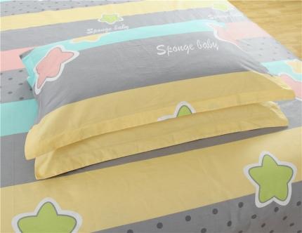 91家纺网 家纺一手货源 找家纺 总雨萝新款12868全棉纯棉枕套30*50cm一只