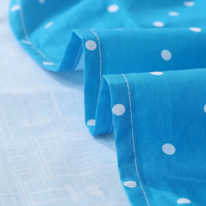 91家纺网 家纺一手货源 找家纺 雨萝家纺 2020新款12868全棉纯棉床单 可爱大脸猫