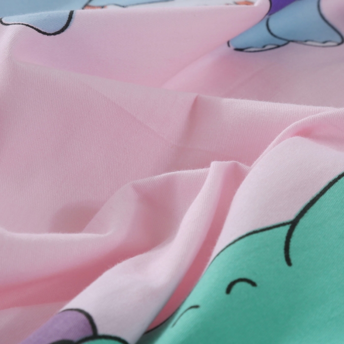 91家纺网 家纺一手货源 找家纺 雨萝家纺 2020新款12868全棉纯棉床单 萌宠世界