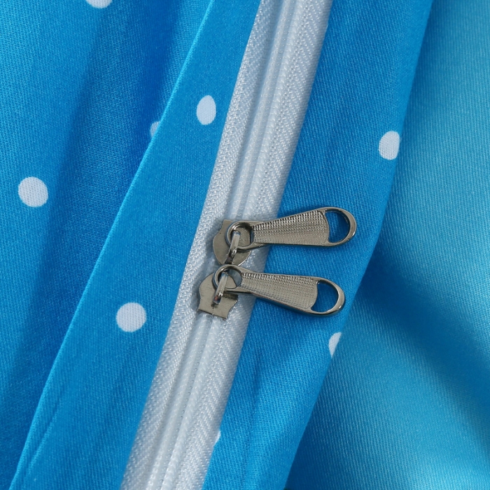 91家纺网 家纺一手货源 找家纺 雨萝家纺 2020新款12868全棉纯棉被套 可爱大脸猫