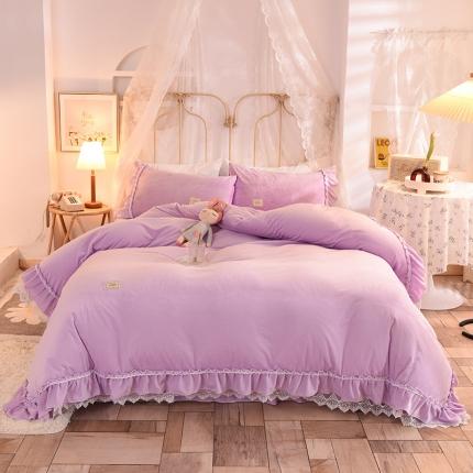 91家纺网 家纺一手货源 找家纺 （总）艾米家居 2020新款缇娜水晶绒四件套