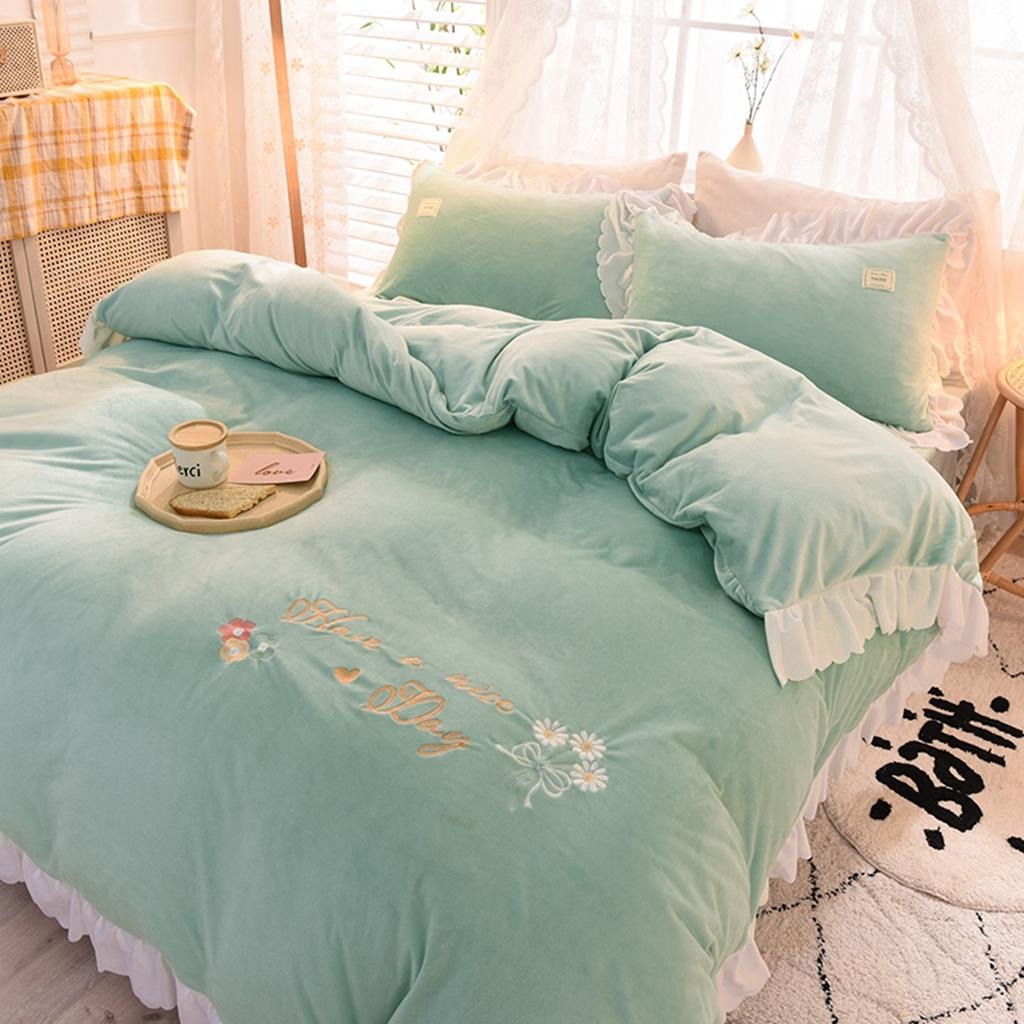 91家纺网 家纺一手货源 找家纺 （总）艾米家居 2020新款水晶绒四件套美妙时光