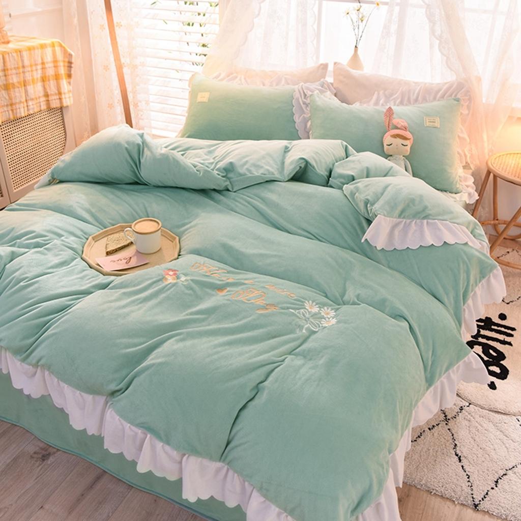 91家纺网 家纺一手货源 找家纺 （总）艾米家居 2020新款水晶绒四件套美妙时光