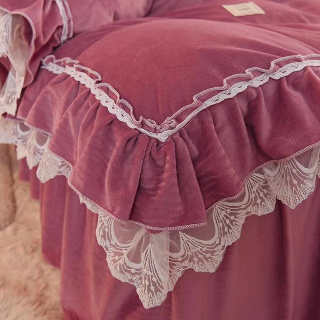 91家纺网 家纺一手货源 找家纺 艾米家居 2020新款缇娜水晶绒四件套 豆沙