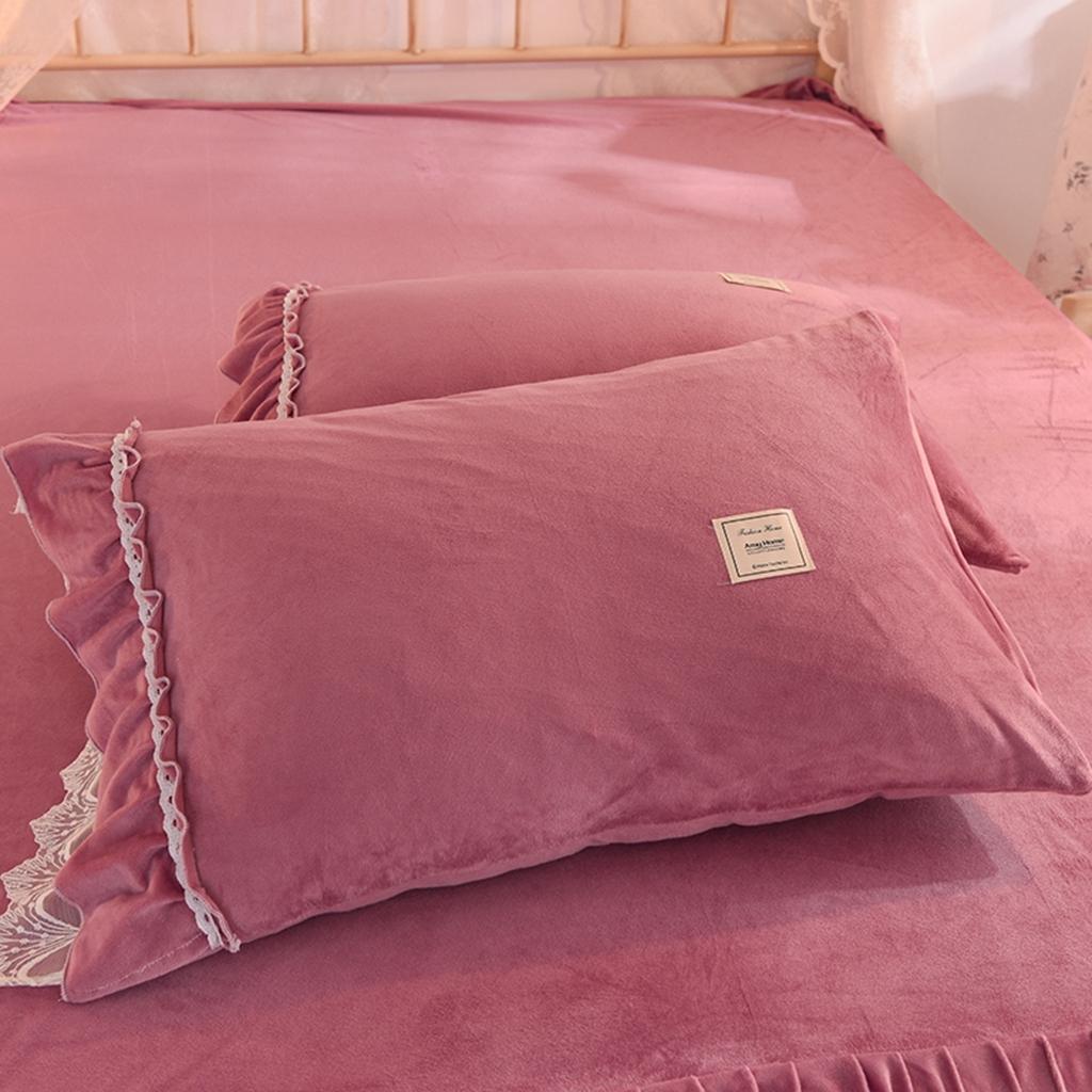 91家纺网 家纺一手货源 找家纺 艾米家居 2020新款缇娜水晶绒四件套 豆沙