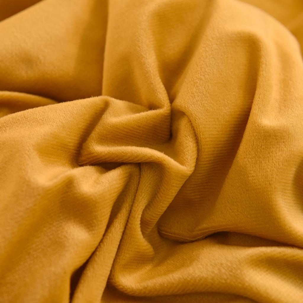 91家纺网 家纺一手货源 找家纺 艾米家居 2020新款缇娜水晶绒四件套 黄