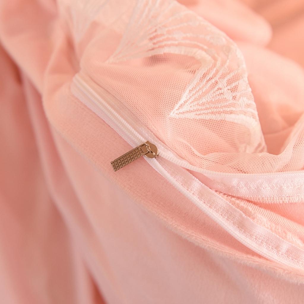 91家纺网 家纺一手货源 找家纺 艾米家居 2020新款缇娜水晶绒四件套 玉色