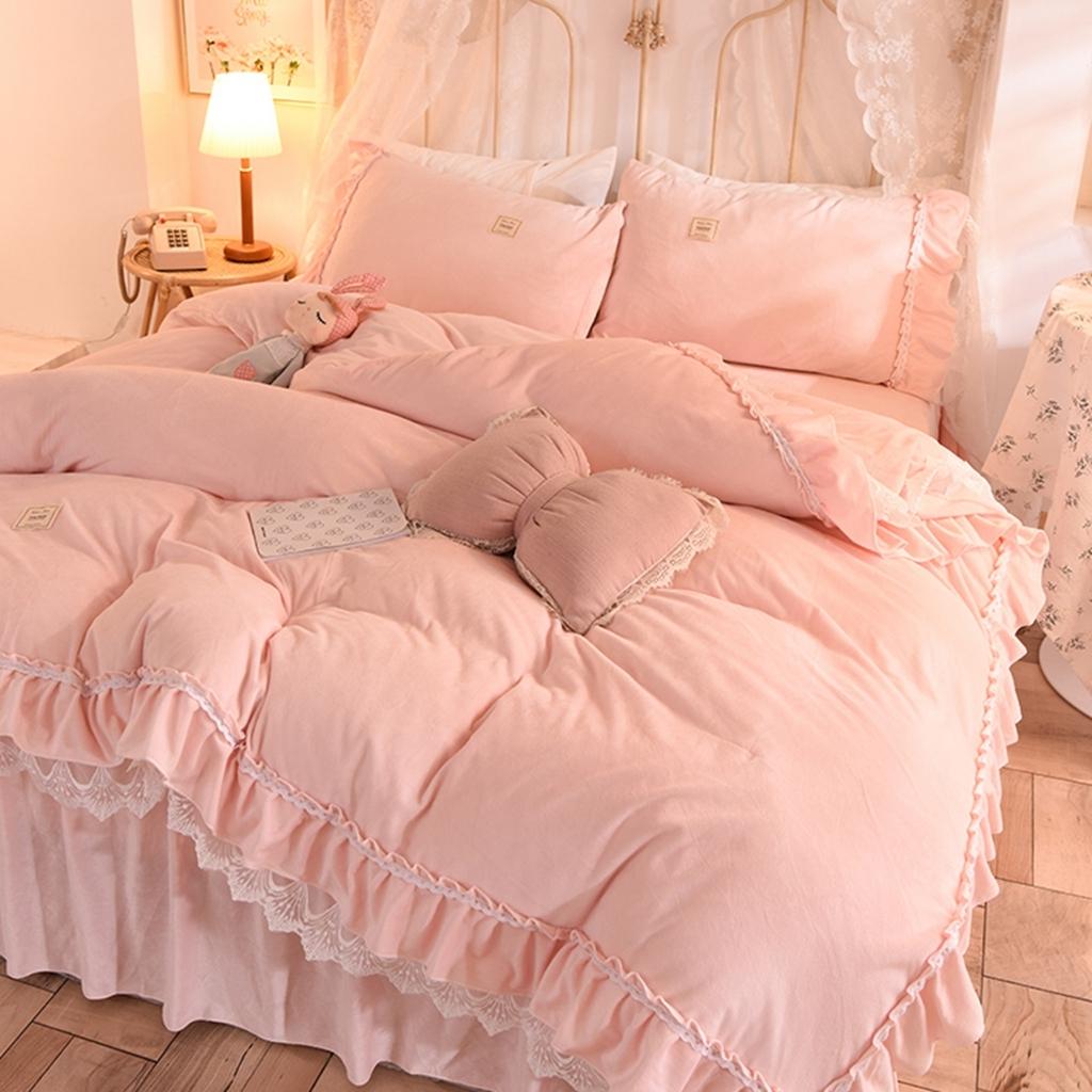 91家纺网 家纺一手货源 找家纺 艾米家居 2020新款缇娜水晶绒四件套 玉色