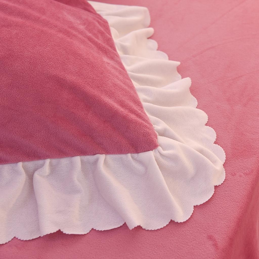 91家纺网 家纺一手货源 找家纺 艾米家居 2020新款水晶绒四件套美妙时光 豆沙