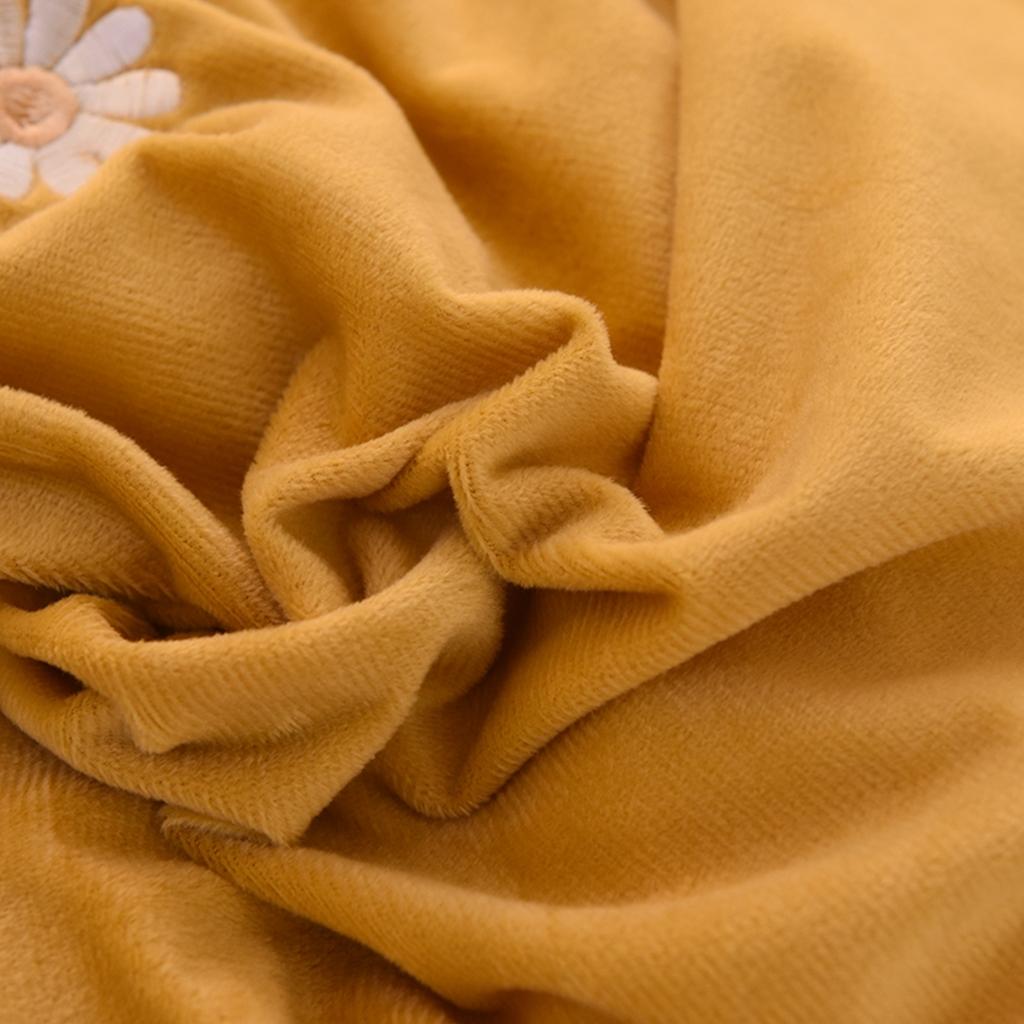 91家纺网 家纺一手货源 找家纺 艾米家居 2020新款水晶绒四件套美妙时光 黄