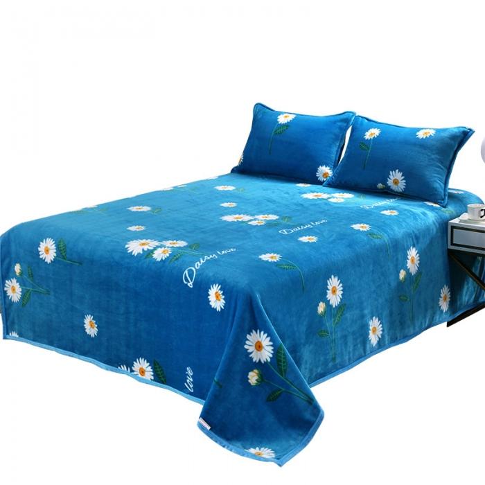 91家纺网 家纺一手货源 找家纺 赋雅家纺 双面绒毯子超柔加厚云貂绒毛毯法莱绒毛毯 床单盖毯