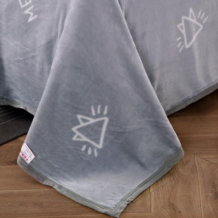 91家纺网 家纺一手货源 找家纺 赋雅家纺 双面绒毯子超柔加厚云貂绒毛毯法莱绒毛毯 床单盖毯