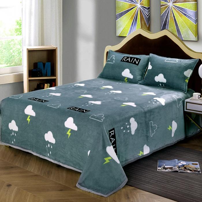 91家纺网 家纺一手货源 找家纺 赋雅家纺 双面绒毯超柔加厚云貂绒毛毯法莱绒毛毯床单盖毯