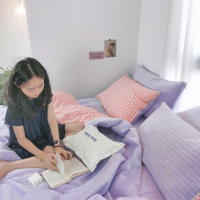 91家纺网 家纺一手货源 找家纺 （总）淑女公社 2020新款棉加绒晚安宝贝四件套