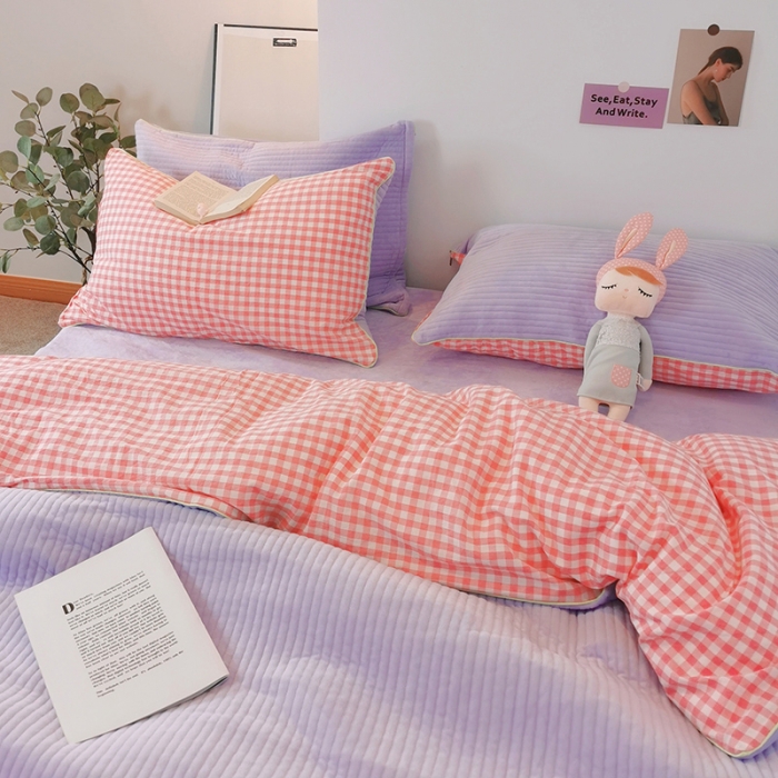 91家纺网 家纺一手货源 找家纺 （总）淑女公社 2020新款棉加绒晚安宝贝四件套