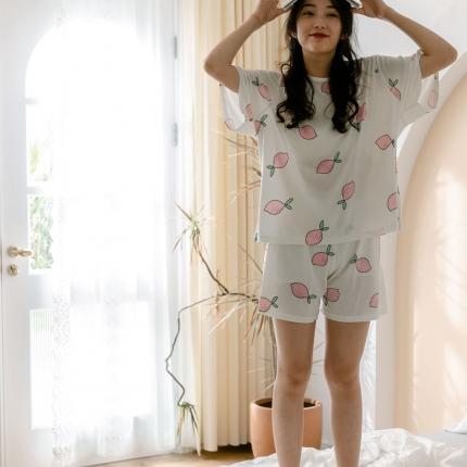 91家纺网 家纺一手货源 找家纺 （总）华超针织 2021新款天竺棉印花家居服