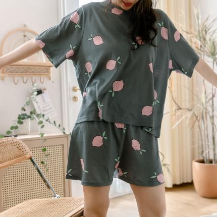 91家纺网 家纺一手货源 找家纺 （总）华超针织 2021新款天竺棉印花家居服