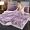 91家纺网 家纺一手货源 找家纺 明好 2020新款欧式多功能毛毯 魅力紫