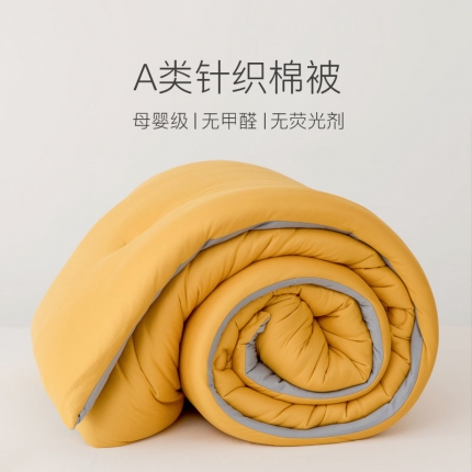 （总） 梦屿 2020新款日式A类母婴级针织棉被芯