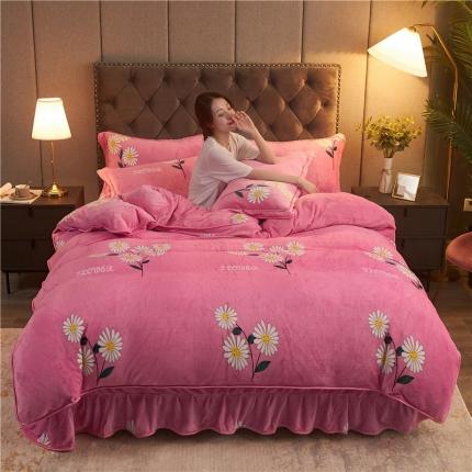 91家纺网 家纺一手货源 找家纺 （总）爱洛牛奶绒宝宝绒水晶绒法莱绒金貂绒四件套