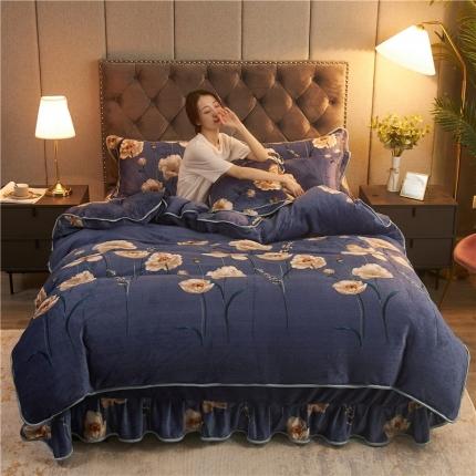 91家纺网 家纺一手货源 找家纺 （总）爱洛牛奶绒宝宝绒水晶绒法莱绒金貂绒四件套