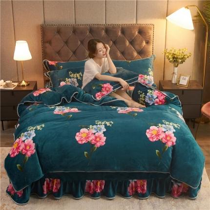 91家纺网 家纺一手货源 找家纺 （总）爱洛牛奶绒宝宝绒水晶绒法莱绒金貂绒四件套