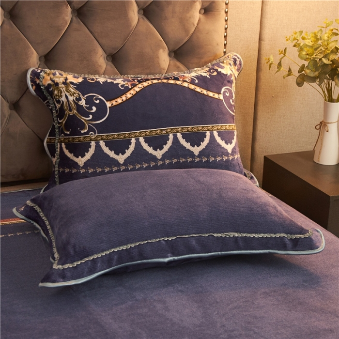 91家纺网 家纺一手货源 找家纺 爱洛牛奶绒宝宝绒水晶绒法莱绒金貂绒四件套 锦绣年华