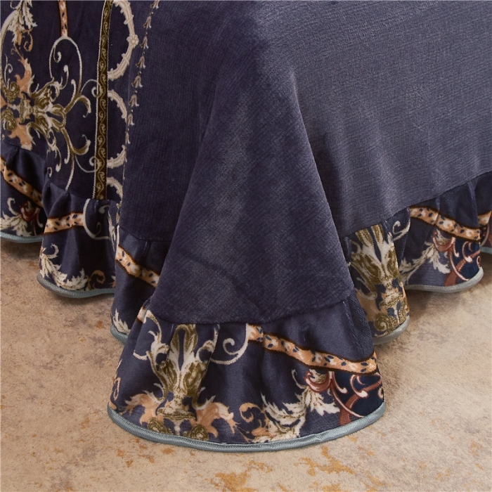 91家纺网 家纺一手货源 找家纺 爱洛牛奶绒宝宝绒水晶绒法莱绒金貂绒四件套 锦绣年华