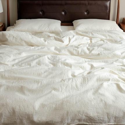 91家纺网 家纺一手货源 找家纺 子和家居 A类原生态不染系列四件套 小方格