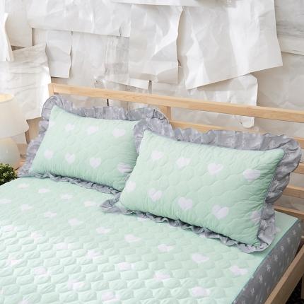 91家纺网 家纺一手货源 找家纺 （总）爱妮玖玖 2019全棉印花夹棉花边枕套卡通款