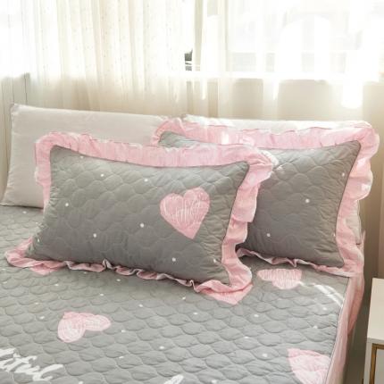 91家纺网 家纺一手货源 找家纺 （总）爱妮玖玖 2019全棉印花夹棉花边枕套卡通款