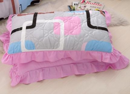 91家纺网 家纺一手货源 找家纺 （总）爱妮玖玖 2019全棉印花夹棉花边枕套花卉类 其余花联系商家