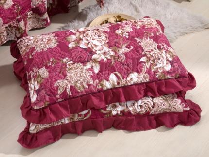 91家纺网 家纺一手货源 找家纺 （总）爱妮玖玖 2019全棉印花夹棉花边枕套花卉类 其余花联系商家