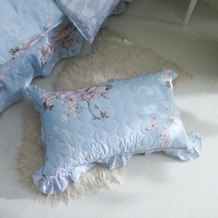 91家纺网 家纺一手货源 找家纺 （总）爱妮玖玖 2019全棉印花夹棉花边枕套花卉类 其余花联系商家