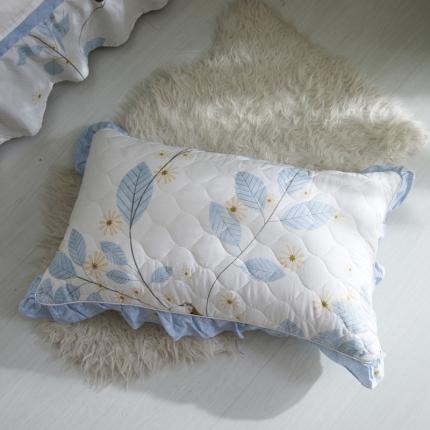 91家纺网 家纺一手货源 找家纺 （总）爱妮玖玖 2019全棉印花夹棉花边枕套花卉类 其余花联系商家